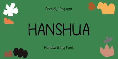 Hanshua Font Poster 1