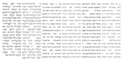 Hebrew Yossef Std Font Poster 7