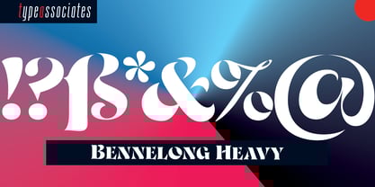 Bennelong Font Poster 12