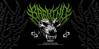 Zoltrax Font Poster 3
