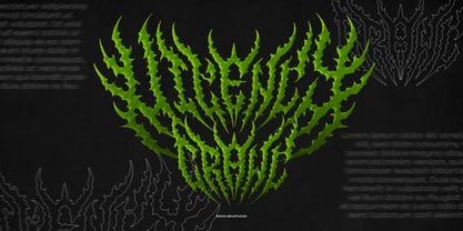 Zoltrax Font Poster 2