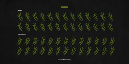 Zoltrax Font Poster 11