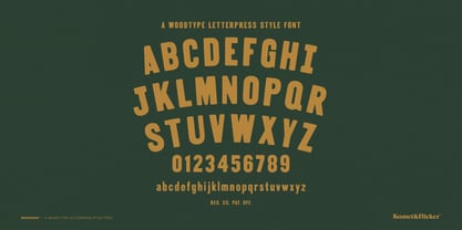 Woodson Font Poster 13