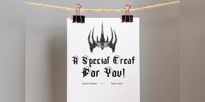 Pavisek Font Poster 7