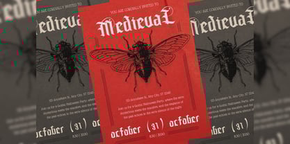 Pavisek Font Poster 11