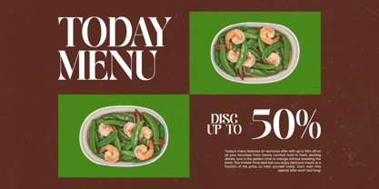 Single Robusta Font Poster 10