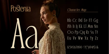 Postenia Font Poster 2