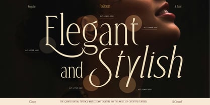 Postenia Font Poster 9