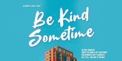 Bad Day Font Poster 4