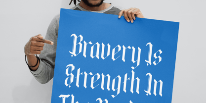 Bold Riot Font Poster 8