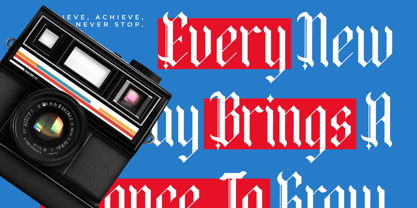 Bold Riot Font Poster 13