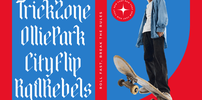 Bold Riot Font Poster 5