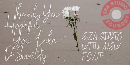 DSwetty Font Poster 7