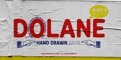 Dolane Font Poster 1