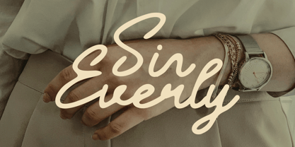 Senley Font Poster 4