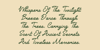 Senley Font Poster 8