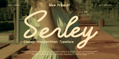 Senley Font Poster 1