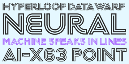 Atreon Font Poster 3