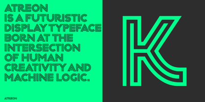 Atreon Font Poster 2