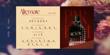Athesa Luxurious Font Poster 5