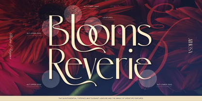 Athesa Luxurious Font Poster 6