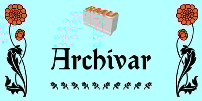 Archivar Font Poster 1