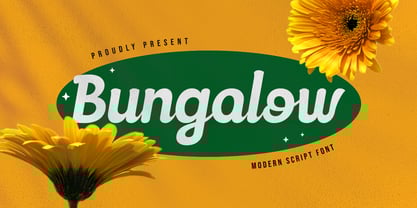 Bungalow SS Font Poster 1