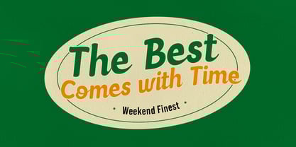 Bungalow SS Font Poster 6