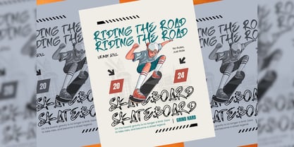 Attomes Font Poster 6