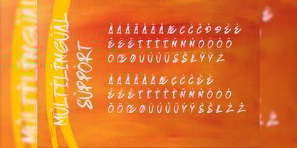 Attomes Font Poster 3