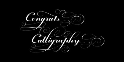 Sejahtera Kalligraphy Font Poster 3