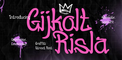 Gijkolt Risla Font Poster 1