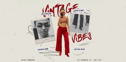 Hibrida Roocks Font Poster 7