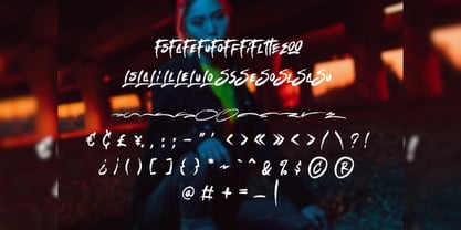 Hibrida Roocks Font Poster 4