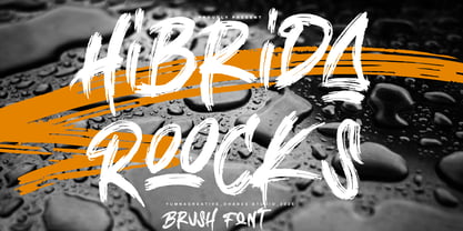 Hibrida Roocks Font Poster 1