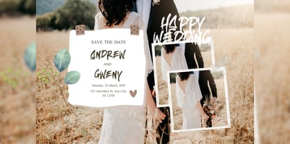 Hibrida Roocks Font Poster 9