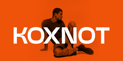 Koxnot Font Poster 1