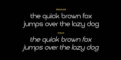 Teratte Font Poster 8