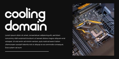 Ancola Font Poster 3