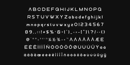 Ancola Font Poster 6