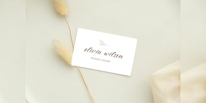 Fenshui Font Poster 12