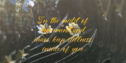 Fenshui Font Poster 9