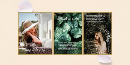 Fenshui Font Poster 7