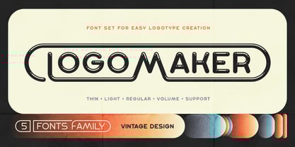 Logomaker Font Poster 1