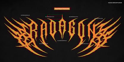 Blaizor Skyzo Font Poster 10