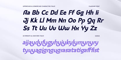 Flagship Font Poster 12