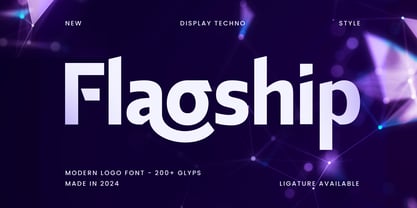 Flagship Font Poster 1