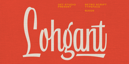 Lohgant Font Poster 1