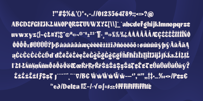 The Quality Level Font Poster 4