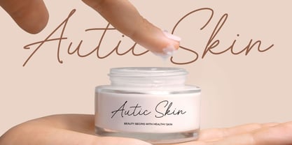 Misty Grey Font Poster 5